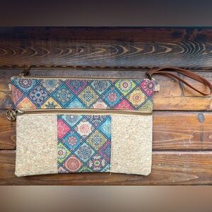 Colorful Patterned Women's Clutch